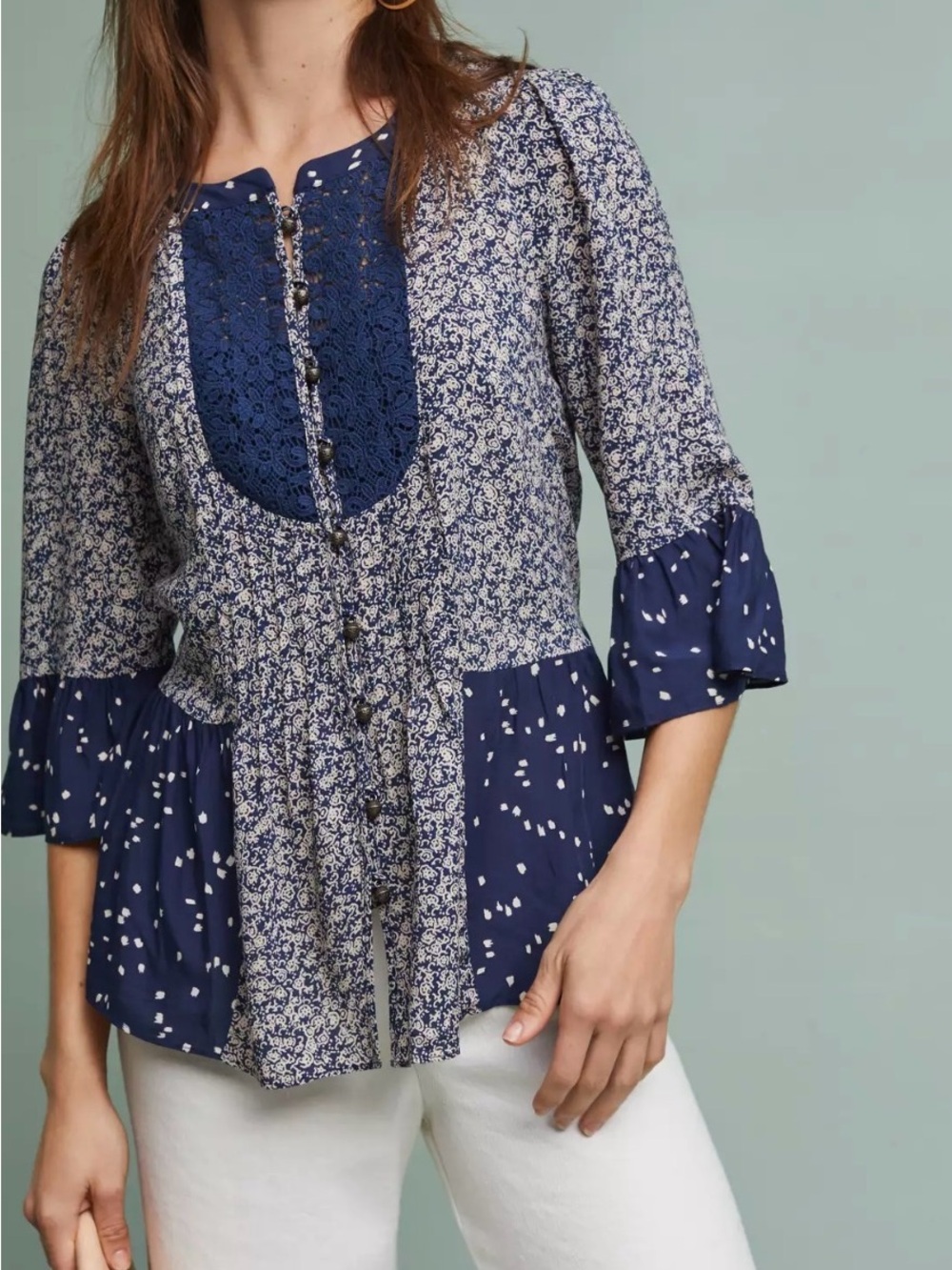 Anthropologie Maeve Hiver Blouse